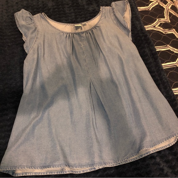 New Gap chambray blouse M - Picture 2 of 6